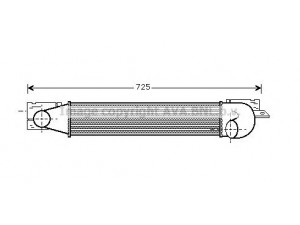 AVA QUALITY COOLING OL4271 tarpinis suslėgto oro aušintuvas, kompresorius 
 Variklis -> Oro tiekimas -> Įkrovos agregatas (turbo/superįkrova) -> Tarpinis suslėgto oro aušintuvas
6302023, 52479169