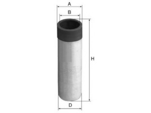 UNIFLUX FILTERS XA1012 oro filtras