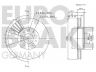 EUROBRAKE 5815204841 stabdžių diskas 
 Stabdžių sistema -> Diskinis stabdys -> Stabdžių diskas
272403, 2724032, 2724037, 31262706