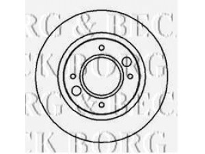 BORG & BECK BBD4837 stabdžių diskas 
 Dviratė transporto priemonės -> Stabdžių sistema -> Stabdžių diskai / priedai
424661, 4246H1, 7910007378, 424661