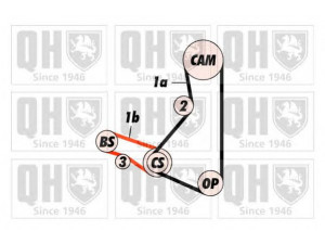 QUINTON HAZELL QTB238 paskirstymo diržas 
 Techninės priežiūros dalys -> Papildomas remontas
MD098491, MD098491, VT096, MD 197 136