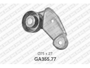 SNR GA355.77 kreipiantysis skriemulys, V formos rumbuotas diržas 
 Diržinė pavara -> V formos rumbuotas diržas/komplektas -> Laisvasis/kreipiamasis skriemulys
7700859182