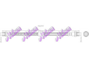 Brovex-Nelson H6244 stabdžių žarnelė 
 Stabdžių sistema -> Stabdžių žarnelės
1T0611775A, 1T0611775A, 1T0611775A