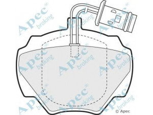 APEC braking PAD582 stabdžių trinkelių rinkinys, diskinis stabdys 
 Techninės priežiūros dalys -> Papildomas remontas
RTC4519, RTC6591, RTC4519, RTC5762