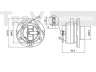 TREVI AUTOMOTIVE WB1714 rato guolio komplektas 
 Ašies montavimas/vairavimo mechanizmas/ratai -> Rato stebulė/montavimas -> Rato guolis
1603253, 93178651, 93178651, 93178651