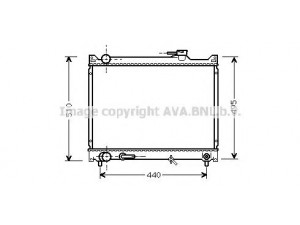 AVA QUALITY COOLING SZ2047 radiatorius, variklio aušinimas 
 Aušinimo sistema -> Radiatorius/alyvos aušintuvas -> Radiatorius/dalys
1770065D10, 1770077E10, 1770077E30