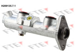FTE H209135.7.1 pagrindinis cilindras, stabdžiai 
 Stabdžių sistema -> Pagrindinis stabdžių cilindras
95496631, 9559519380