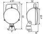 HELLA 1G3 996 001-131 darbinė šviesa
64143, 50058125, 6000774