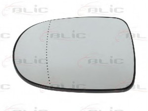 BLIC 6102-02-1292241P veidrodėlio stiklas, išorinis veidrodėlis 
 Kėbulas -> Keleivių kabina -> Veidrodėlis
7701069522, 7701069553