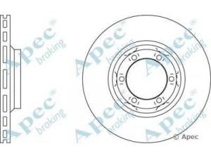 APEC braking DSK730 stabdžių diskas 
 Dviratė transporto priemonės -> Stabdžių sistema -> Stabdžių diskai / priedai
MB407038, MB407039
