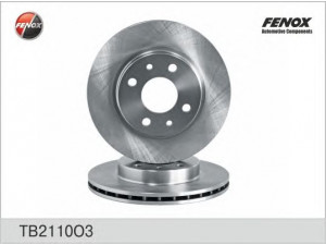 FENOX TB2110O3 stabdžių diskas 
 Dviratė transporto priemonės -> Stabdžių sistema -> Stabdžių diskai / priedai
2110-0350107-000, 2110-0350107-001
