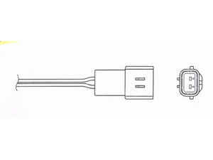 NGK 1670 lambda jutiklis 
 Variklis -> Variklio elektra
F82A18861A, 96253546, 96276380