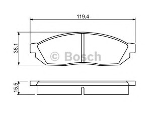 BOSCH 0 986 494 208 stabdžių trinkelių rinkinys, diskinis stabdys 
 Techninės priežiūros dalys -> Papildomas remontas
5521078, 45022-SA0-670, 45022-SA0-N50