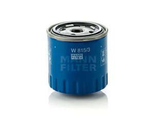 MANN-FILTER W 815/3 alyvos filtras 
 Techninės priežiūros dalys -> Techninės priežiūros intervalai
75528 513, 75528 514, 91509 816