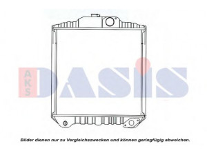 AKS DASIS 450218N radiatorius, variklio aušinimas