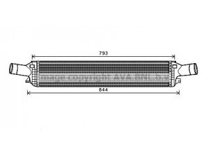 AVA QUALITY COOLING AIA4319 tarpinis suslėgto oro aušintuvas, kompresorius 
 Variklis -> Oro tiekimas -> Įkrovos agregatas (turbo/superįkrova) -> Tarpinis suslėgto oro aušintuvas
8K0145805E