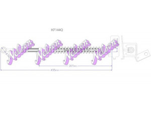 Brovex-Nelson H7144Q stabdžių žarnelė 
 Stabdžių sistema -> Stabdžių žarnelės
587311C000, 587311C050