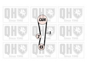 QUINTON HAZELL QTB170 paskirstymo diržas 
 Techninės priežiūros dalys -> Papildomas remontas
VT095, MD030599, MD030600, MD099706