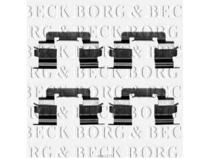 BORG & BECK BBK1275 priedų komplektas, diskinių stabdžių trinkelės 
 Stabdžių sistema -> Diskinis stabdys -> Stabdžių dalys/priedai
