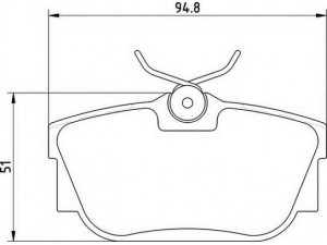 MAGNETI MARELLI 363700205137 stabdžių trinkelių rinkinys, diskinis stabdys 
 Techninės priežiūros dalys -> Papildomas remontas
7D0698451, 7D0698451D, 7D0698451E