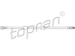 TOPRAN 500 197 stabdžių žarnelė 
 Stabdžių sistema -> Stabdžių žarnelės
1 163 541, 1 164 002, 1 165 249