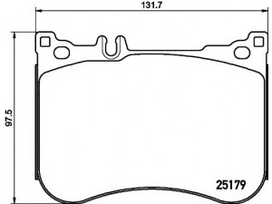 HELLA PAGID 8DB 355 020-581 stabdžių trinkelių rinkinys, diskinis stabdys 
 Techninės priežiūros dalys -> Papildomas remontas
0064205020, 0064209320, 0084200920