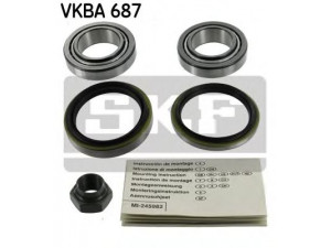 SKF VKBA 687 rato guolio komplektas 
 Ašies montavimas/vairavimo mechanizmas/ratai -> Rato stebulė/montavimas -> Rato guolis
1591389, 5 007 040, 81AB-1215-A