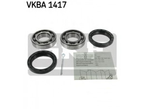 SKF VKBA 1417 rato guolio komplektas 
 Ašies montavimas/vairavimo mechanizmas/ratai -> Rato stebulė/montavimas -> Rato guolis
211501287, 90601-0015