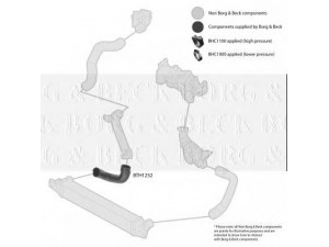 BORG & BECK BTH1252 kompresoriaus padavimo žarna 
 Išmetimo sistema -> Turbokompresorius
0382LT, 0382LT, 0382.LT