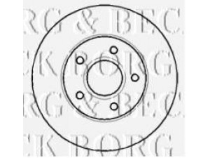 BORG & BECK BBD5067 stabdžių diskas 
 Dviratė transporto priemonės -> Stabdžių sistema -> Stabdžių diskai / priedai
5024373