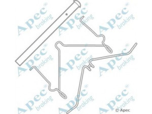 APEC braking KIT520 priedų komplektas, stabdžių trinkelė 
 Stabdžių sistema -> Būgninis stabdys -> Dalys/priedai