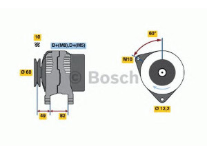 BOSCH 0 123 315 500 kintamosios srovės generatorius 
 Elektros įranga -> Kint. sr. generatorius/dalys -> Kintamosios srovės generatorius
1516488R, 99451752, 99473468