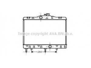 AVA QUALITY COOLING TO2173 radiatorius, variklio aušinimas
1640011120