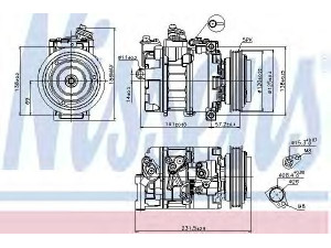 NISSENS 89231 kompresorius, oro kondicionierius 
 Oro kondicionavimas -> Kompresorius/dalys
JPB101161, JPB101460, JPB500120