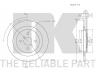 NK 2045111 stabdžių diskas 
 Dviratė transporto priemonės -> Stabdžių sistema -> Stabdžių diskai / priedai
424310D060