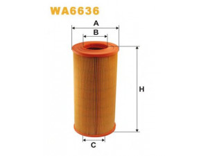 WIX FILTERS WA6636 oro filtras 
 Techninės priežiūros dalys -> Techninės priežiūros intervalai
16546G9900, 16546G9900B1