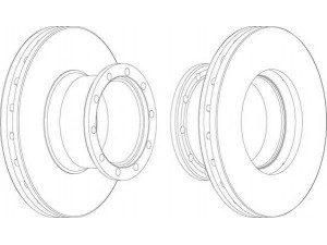 FERODO FCR113A stabdžių diskas
179241111131, 1792411111310, 179241111131B