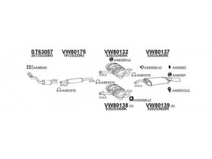 VENEPORTE 800527 išmetimo sistema 
 Išmetimo sistema -> Išmetimo sistema, visa