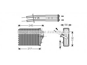 AVA QUALITY COOLING FT6304 šilumokaitis, salono šildymas 
 Šildymas / vėdinimas -> Šilumokaitis
77362540, 1582253, 9S5119850CA