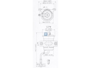 UFI 31.802.00 kuro filtras 
 Degalų tiekimo sistema -> Kuro filtras/korpusas
23300-22020, 23300-22030