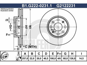 GALFER B1.G222-0231.1 stabdžių diskas 
 Dviratė transporto priemonės -> Stabdžių sistema -> Stabdžių diskai / priedai
55700920, 55700921, 5 69 024, 5 69 065