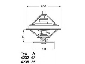 WAHLER 4235.71D termostatas, aušinimo skystis
11 53 1 466 174