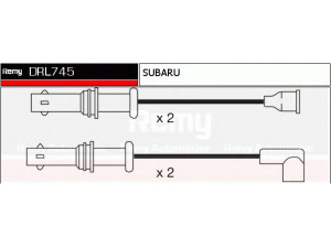 DELCO REMY DRL745 uždegimo laido komplektas 
 Kibirkšties / kaitinamasis uždegimas -> Uždegimo laidai/jungtys