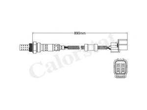 CALORSTAT by Vernet LS140455 lambda jutiklis 
 Išmetimo sistema -> Lambda jutiklis
36532-PBY-J01