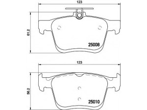 HELLA 8DB 355 020-271 stabdžių trinkelių rinkinys, diskinis stabdys 
 Techninės priežiūros dalys -> Papildomas remontas
5Q0698451C, 8V0698451, 8V0698451B