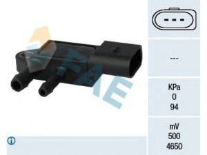 FAE 16103 jutiklis, išmetimo slėgis 
 Išmetimo sistema -> Jutiklis/zondas
958 606 151 10, 059 906 051 A, 07Z 906 051 B