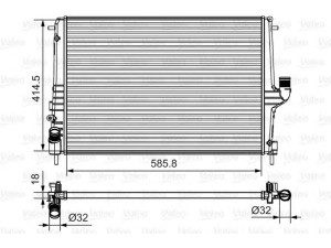 VALEO 735635 radiatorius, variklio aušinimas 
 Aušinimo sistema -> Radiatorius/alyvos aušintuvas -> Radiatorius/dalys
214100598R, 214100598R, 8200582026