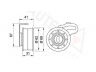 AUTEX 641808 įtempiklio skriemulys, paskirstymo diržas 
 Techninės priežiūros dalys -> Papildomas remontas
1350564011, 1350564011, 1350564012