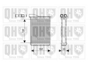 QUINTON HAZELL QHR2091 šilumokaitis, salono šildymas 
 Šildymas / vėdinimas -> Šilumokaitis
77 01 027 078