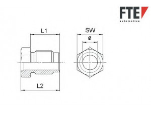 FTE A6301 sujungimo varžtas
201 997 03 34